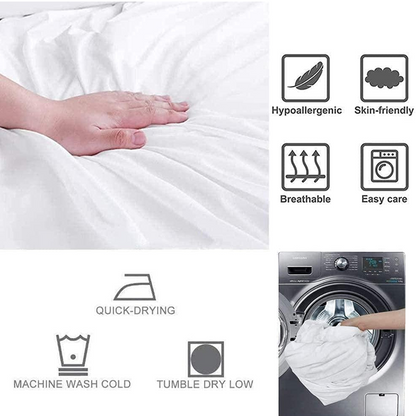 🔥Black-Friday-Mega-Angebot – 50 % Rabatt!🔥Romantisches Roter Rosen Bettwäsche-Set