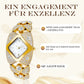 ⌚✨ Retro-Quarz-Armbanduhr mit funkelnden Strasssteinen – Elegant, glamourös & perfekt für festliche Anlässe ✨