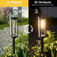 💡Solar-Gartenleuchte mit Filament-Optik – Wasserdicht (IP65), bis zu 14 Std. Licht & Retro-Design für Wege, Rasen & Hof 🌞