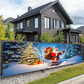 🔥Black-Friday-Mega-Angebot – 50 % Rabatt!🔥Weihnachtsbanner für draußen zum Aufhängen