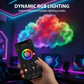 ☁️✨DIY-Gewitterwolken-LED-Lichtdekoration mit USB-Stromversorgung
