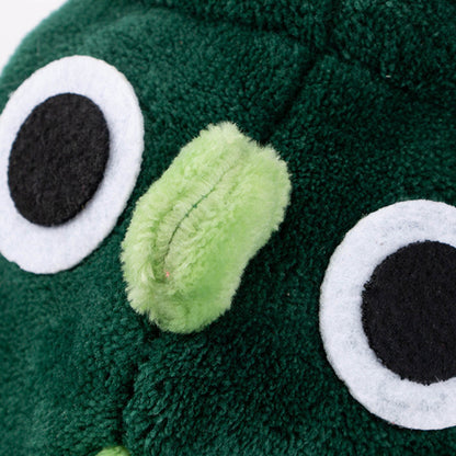 Warm Plush Pet Dinosaur Hoodie Jumpsuit