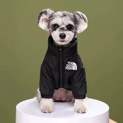 🐕The Dog Face Explorer Designer Hunde-Winter-Pufferjacke