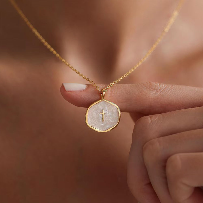 Schwarzer Freitag-Angebot💖 Minimalist Faith Necklace for Women