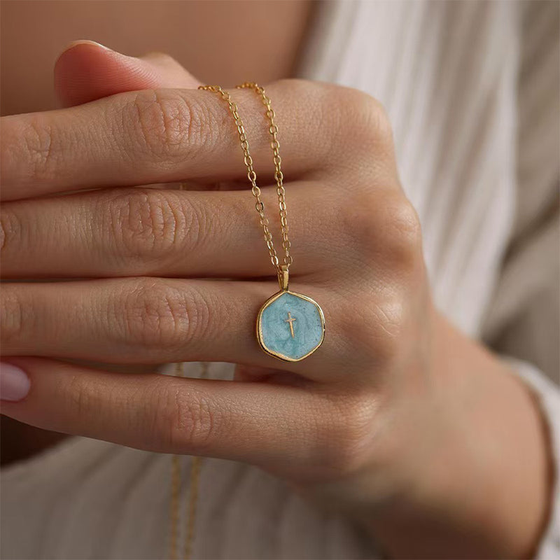 Schwarzer Freitag-Angebot💖 Minimalist Faith Necklace for Women