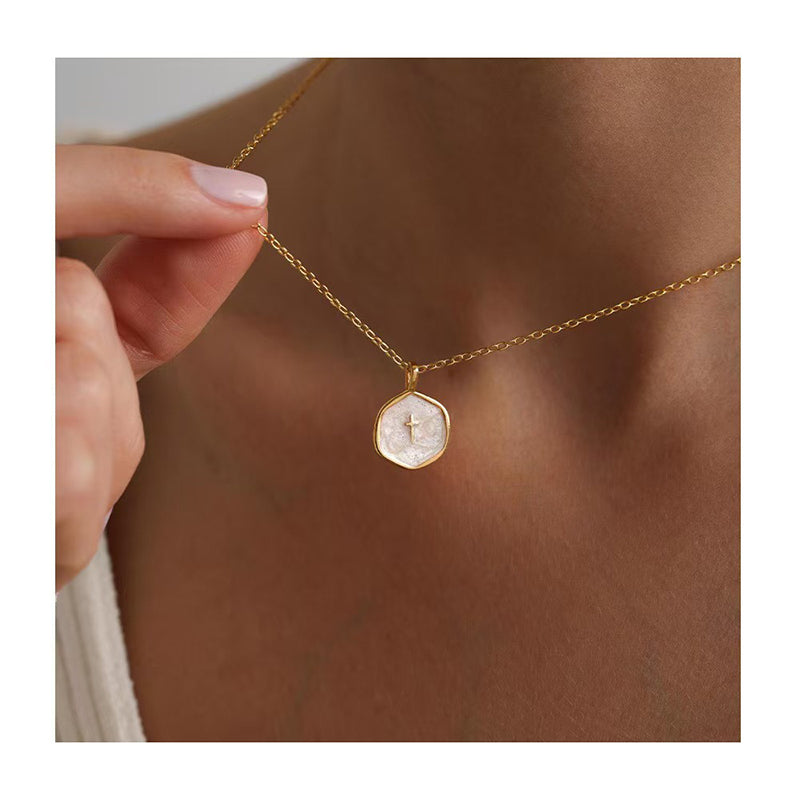 Schwarzer Freitag-Angebot💖 Minimalist Faith Necklace for Women