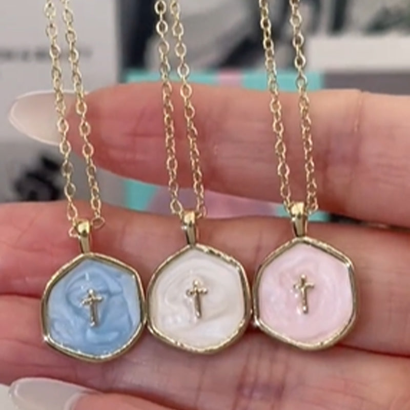 Schwarzer Freitag-Angebot💖 Minimalist Faith Necklace for Women