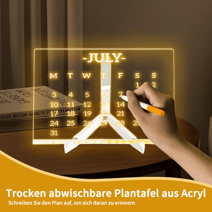 🎄Weihnachtsaktion 50% Rabatt🎁Kreatives wiederbeschreibbares Acryl-LED-Nachrichtenschild