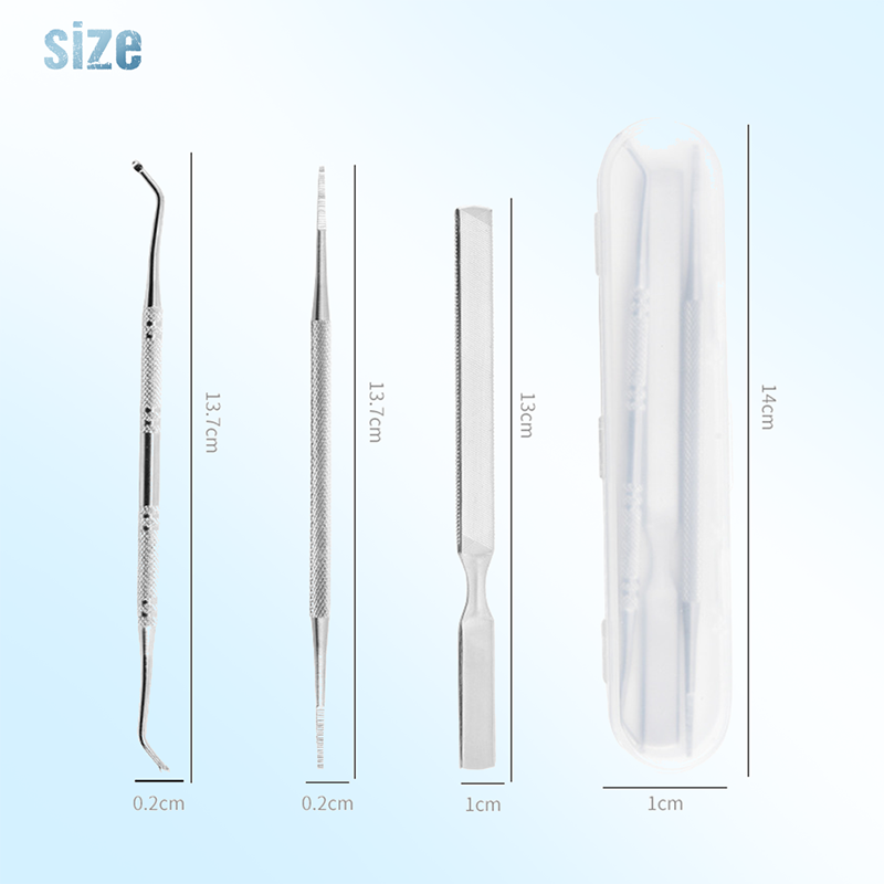 Stainless Steel Manicure & Pedicure Tool Set