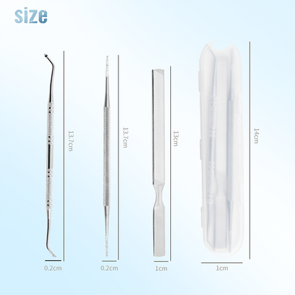 Stainless Steel Manicure & Pedicure Tool Set