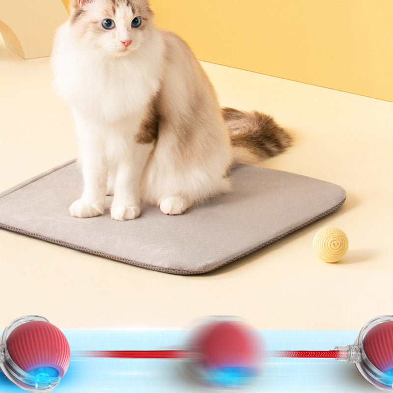 🐾🔥 Intelligenter selbstrollender Ball – Hindernissensor, aufladbar & leicht – Perfekt für Hunde & Katzen – 3 Farben, interaktiver Spielspaß für drinnen und draußen 🎾