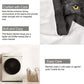 🐱💖Verstärkte Ultra-Warme Bettdecke mit Schwarz Katze Motiv für die Bettkante