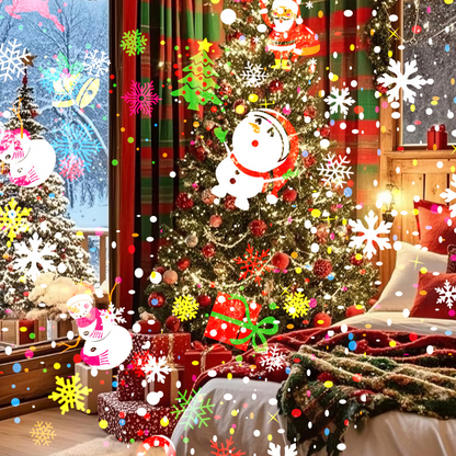 Black Friday Sale⏰Rotierender LED-Weihnachtsmusterprojektor