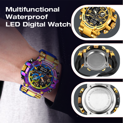Black Friday Sale🚀 Multifunktionale wasserdichte LED-Digitaluhr