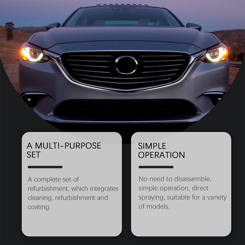 🚘 Autozwischenscheibenrestaurationsflüssigkeit, verschleierte verbesserte kristalline Beschichtungsaufbereiter
