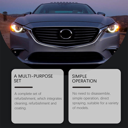 🚘 Autozwischenscheibenrestaurationsflüssigkeit, verschleierte verbesserte kristalline Beschichtungsaufbereiter