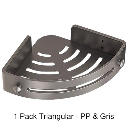 ✨Eckige Duschablage ohne Bohrung mit Haken