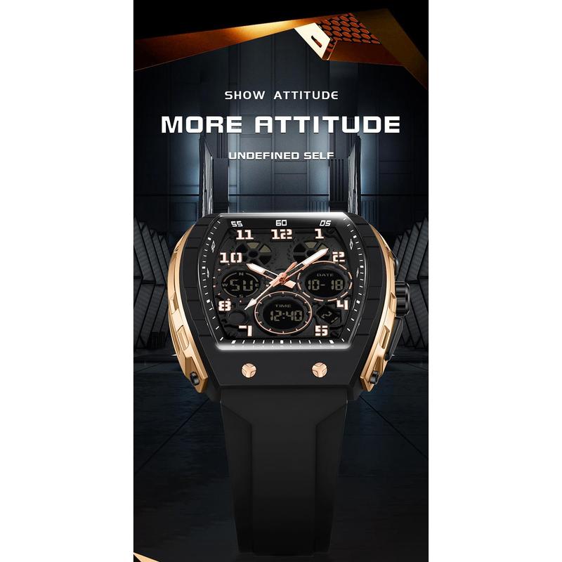 Sportliche Leucht-Digitaluhr für Herren