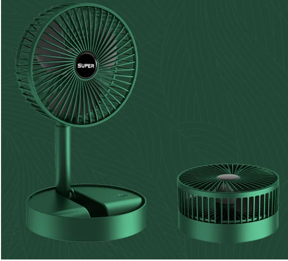 🤶Ausverkauf🔥Mini-Teleskop-Klappventilator😍