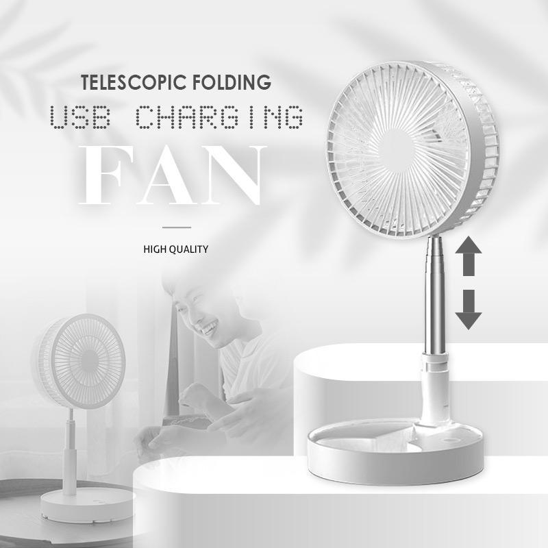 🤶Ausverkauf🔥Mini-Teleskop-Klappventilator😍