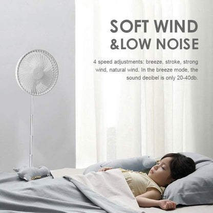🤶Ausverkauf🔥Mini-Teleskop-Klappventilator😍