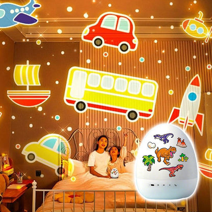 🎅Weihnachts-Specials🎄Dinosaurier-Ei-Nachtlicht-Projektor mit Musik-KOSTENLOSER VERSAND🚀