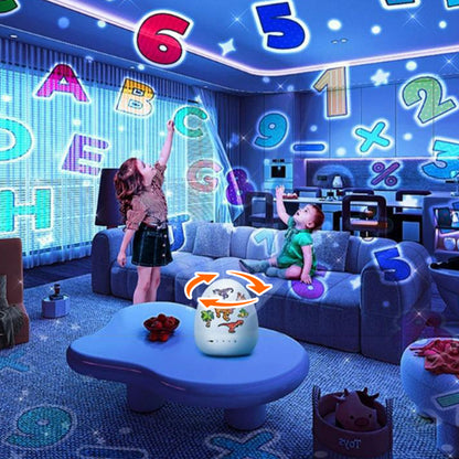 🎅Weihnachts-Specials🎄Dinosaurier-Ei-Nachtlicht-Projektor mit Musik-KOSTENLOSER VERSAND🚀