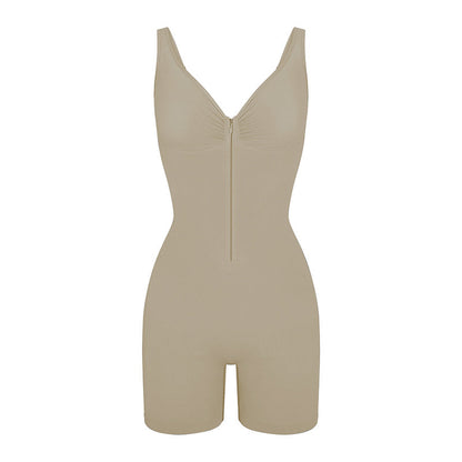 ⏰42% RABATT🔥Frauen Front Reißverschluss nahtlose Bauch Control Shapewear