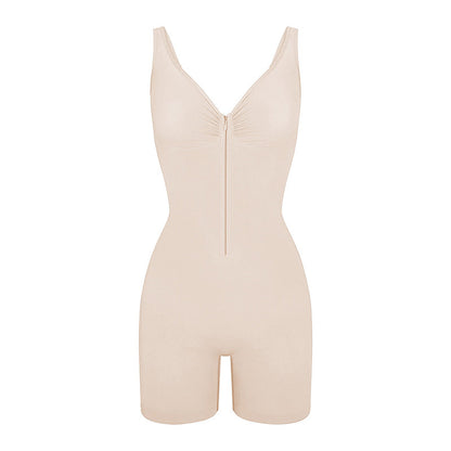 ⏰42% RABATT🔥Frauen Front Reißverschluss nahtlose Bauch Control Shapewear