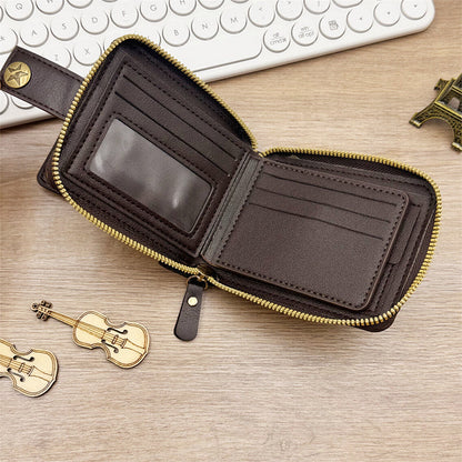 Herrenbörse mit Vintage-Design – Praktisch & Stilvoll für Jeden Anlass!