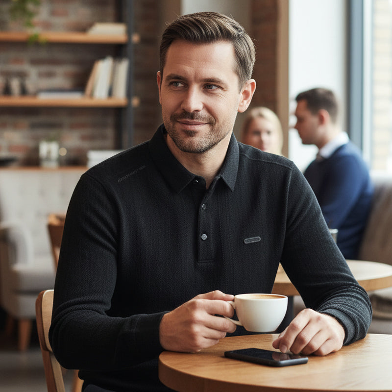 Herrenklassiker Langarmhemd – Elegant & Vielseitig für Jeden Anlass