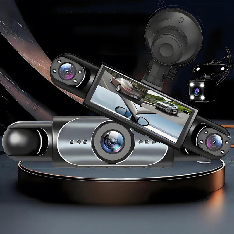 ⏳🚗 24-Stunden-Parkwächter-Dashcam – 360° Sicht  Nachtsicht!