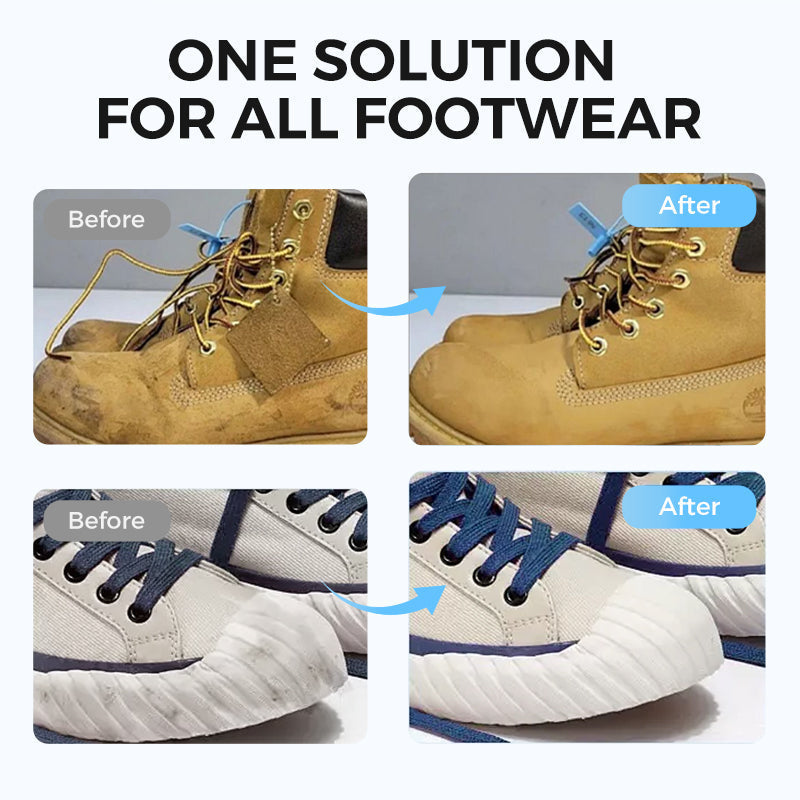 🧼Tragbarer Schuhschaumreiniger mit integrierter Bürste