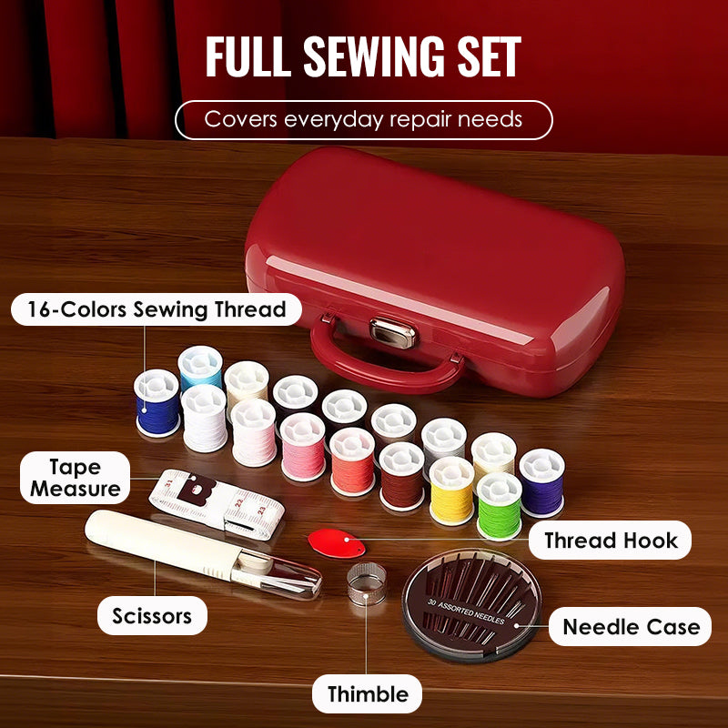 🧵21-teiliges tragbares Nähmaterial ✨ Ideal für DIY-Nähprojekte