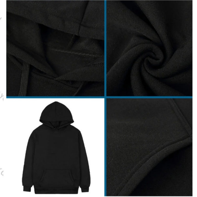 🧥✝️Herren-Kapuzenpullover mit Glaubens-Motiv