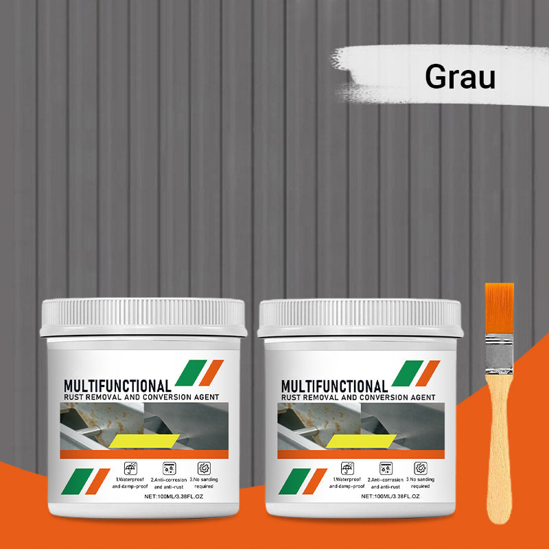 🛡️ KAUFE 1, ERHALTE 1 GRATIS! 🛠️ Rostentferner & Konversionsfarbe 2-in-1 – Sofortige Wirkung, Langfristiger Korrosionsschutz ⚙️