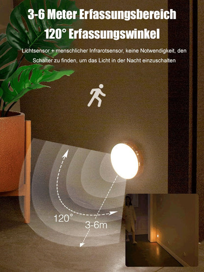 📢📢3 KAUFEN, 5 GRATIS 🎁🌙 Magnetisches Nachtlicht mit Körperinduktion – 0-Sek.-Sensor & 90 Tage Akku-Laufzeit ✅ | Perfekt für Flur, Kinderzimmer & Toilette ✨✨