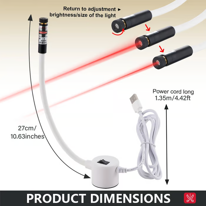 🔥🪡Magnetische Positionierungs-Quiltleuchte für Nähmaschinen