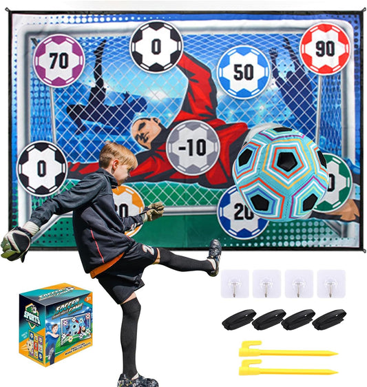 ⚽50% RABATT 🌟 Fußballspielset für Kinder mit aufblasbarem Tor & Ball – Perfekt für Garten, Strand & Park! 🌳🎯 Leicht, robust & komplett – fördert Bewegung & Spielspaß nachhaltig!