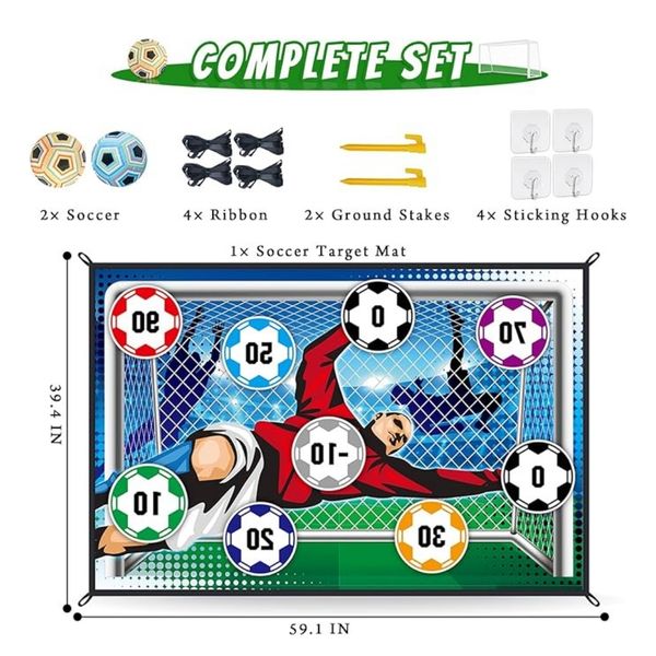 ⚽🥳 50 % RABATT💥Fußballspielset für Kinder 🏆