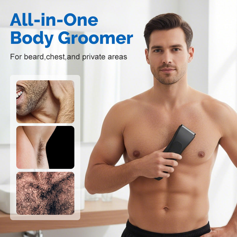 📢📢50% RABATT !!⏰Über 35.000 Mal verkauft!!✂️Digitaler Körperrasierer für Männer mit digitalem Display✨
