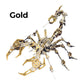 ⚡⚡50 % RABATT !!✨3D-Metallpuzzle-Bausatz „Skorpion“ – Mechanisches Modell zum Zusammenbauen