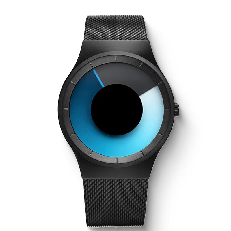 ⌚ Minimalistische Quarz-Herrenuhr OHNE ZEIGER – Futuristisches Design & Alltagstauglichkeit! ✨