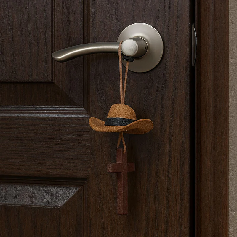 Cowboyhut-Autoanhänger – Ländlicher Western-Charme für Ihr Fahrzeug