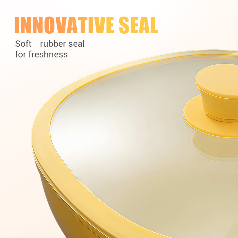 Pfanne mit Keramik-Antihaftbeschichtung und Deckel