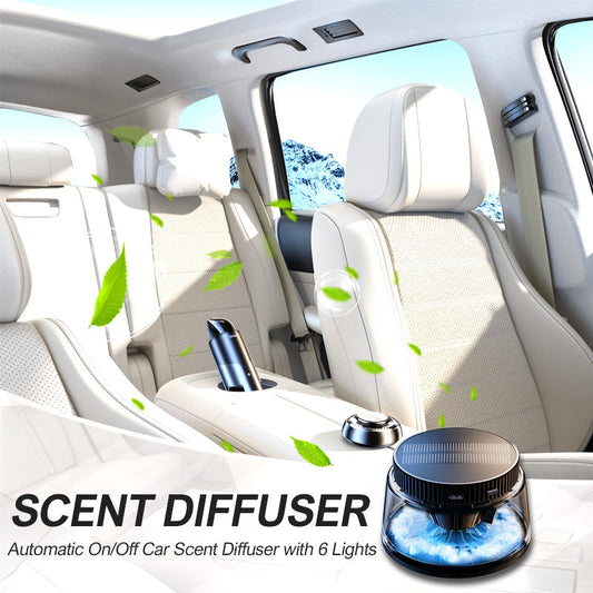Automatischer Auto-Duftspender mit 6 Lichtmodi
