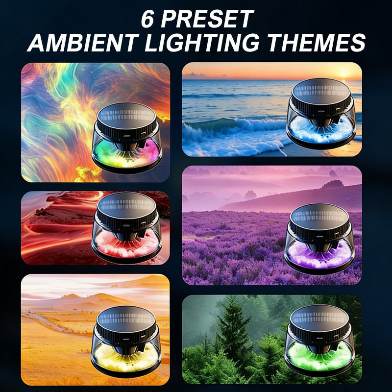 Automatischer Auto-Duftspender mit 6 Lichtmodi