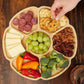 Neujahrsrabattaktion🌿🌿Abnehmbares, unterteiltes Snack-Serviertablett