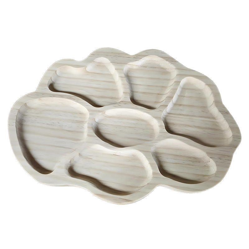 Neujahrsrabattaktion🌿🌿Abnehmbares, unterteiltes Snack-Serviertablett