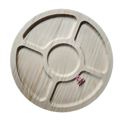 Neujahrsrabattaktion🌿🌿Abnehmbares, unterteiltes Snack-Serviertablett